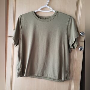 Olive Green Women's Casual Top